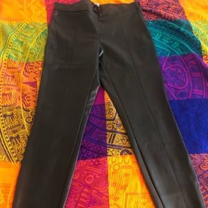 Faux-leather Zara black leggings